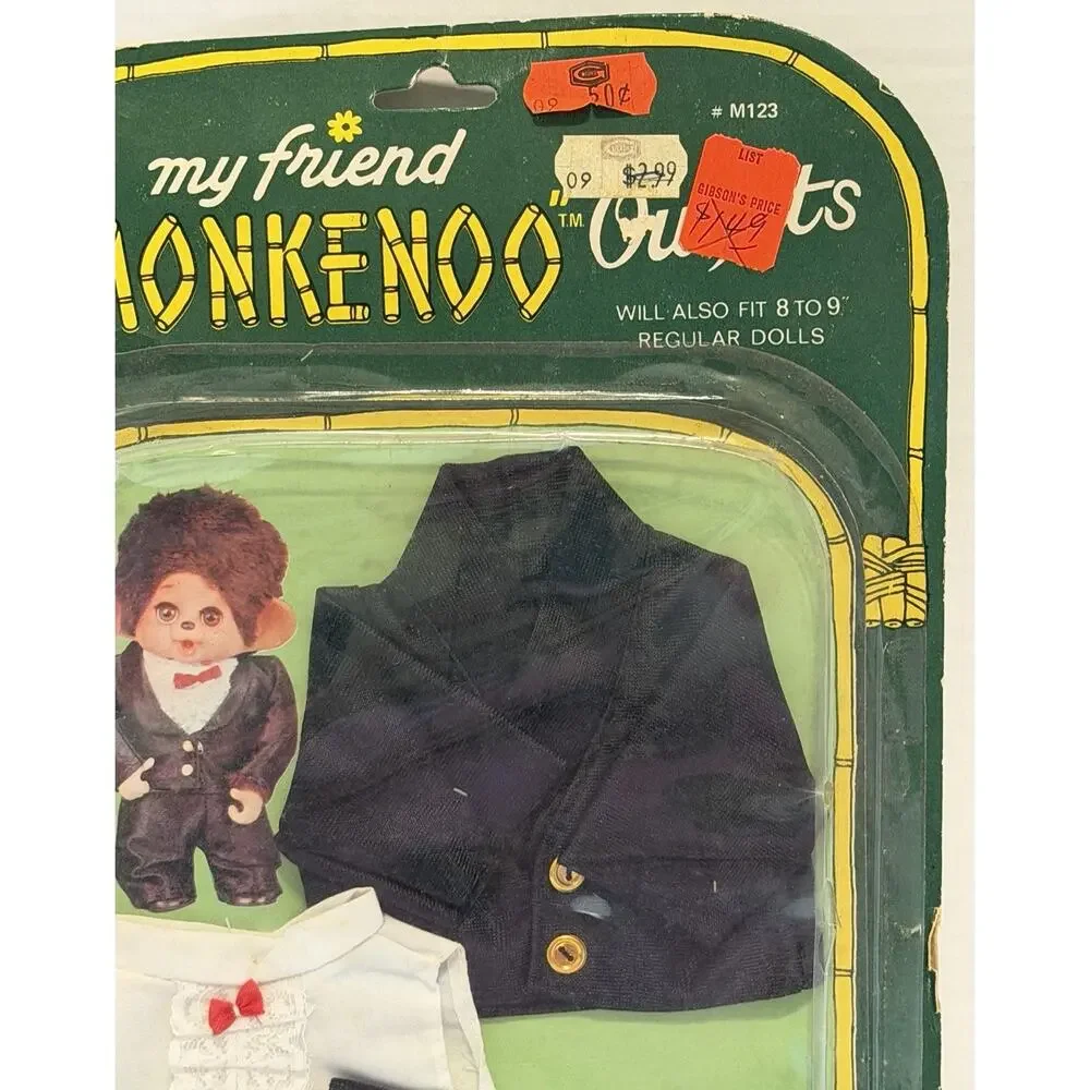 Vintage Totsy My Friend Monkenoo Outfits I Do Groom NOS NIP RARE FREE SHIPPING